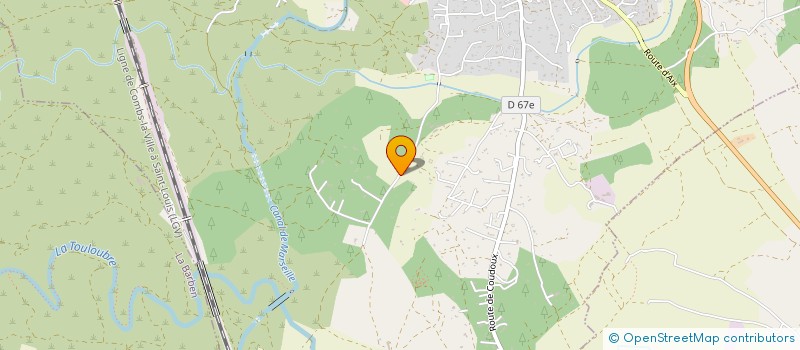 localisation de l'entreprise JPF  LAMBESC