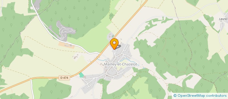 localisation de l'entreprise JPF  MAILLEY-ET-CHAZELOT