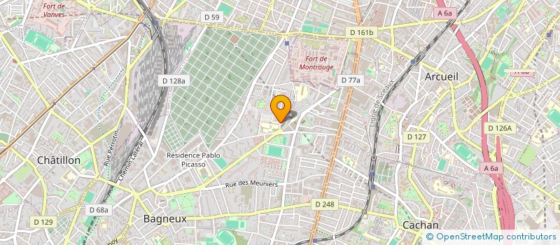 localisation de l'entreprise JPF CONSEIL à BAGNEUX