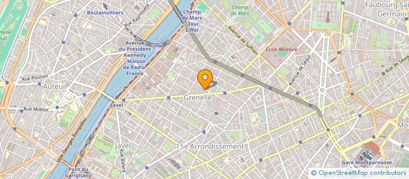 localisation de l'entreprise JPF COURTAGE  PARIS