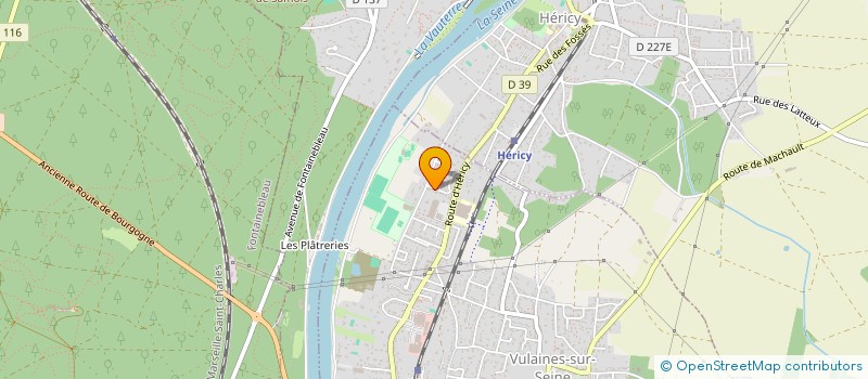 localisation de l'entreprise JPF ELECTRICITE  VULAINES-SUR-SEINE