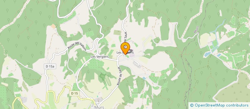 localisation de l'entreprise JPF EVENTS  MURS