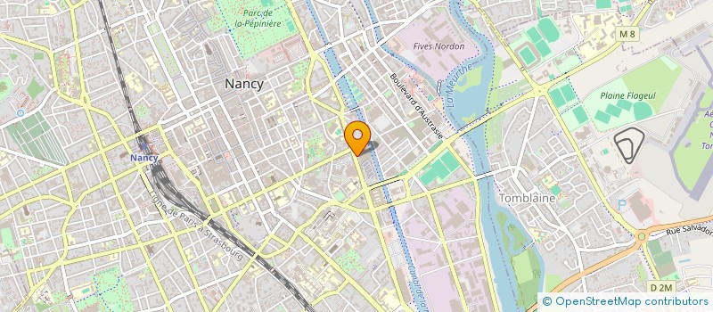 localisation de l'entreprise JPF INVESTISSEMENTS  NANCY