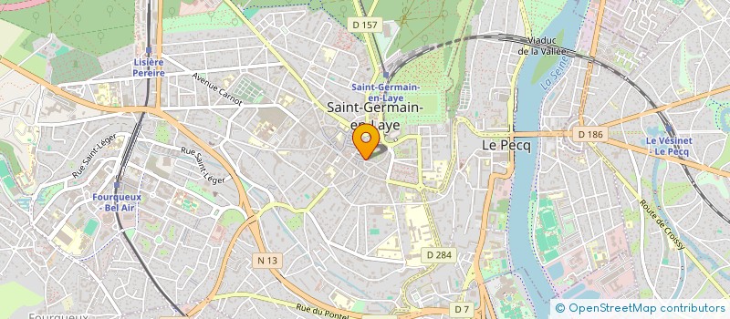 localisation de l'entreprise JPFC OPTIQUE à SAINT-GERMAIN-EN-LAYE