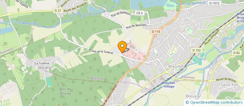 localisation de l'entreprise JPG ECO-ENERGIE à AMILLY