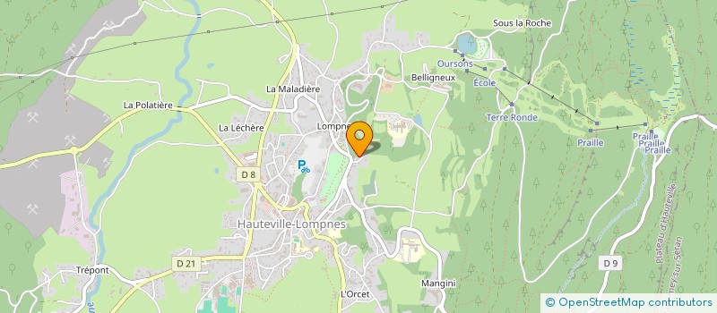 localisation de l'entreprise JPG HOLDING à PLATEAU D'HAUTEVILLE