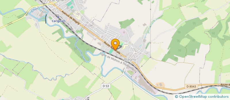 localisation de l'entreprise JPG ROGER  BLAGNY