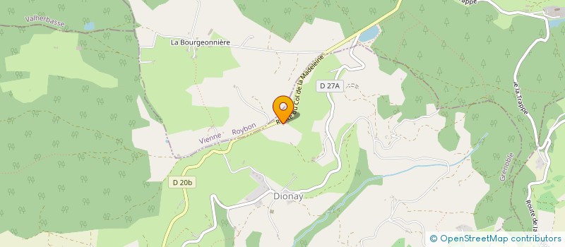 localisation de l'entreprise JPGA  SAINT-PIERRE-DE-CHERENNES