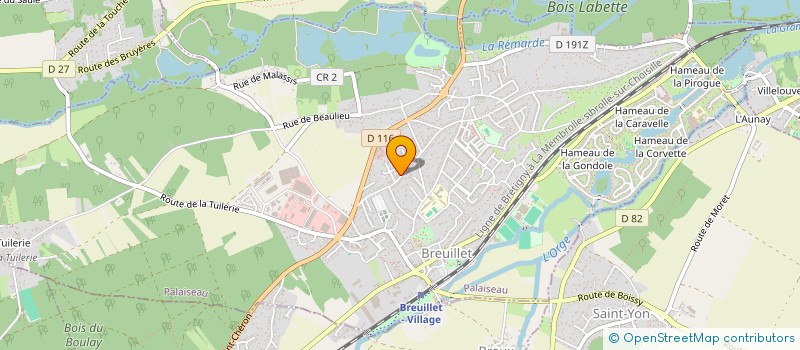 localisation de l'entreprise JPGH  ARPAJON