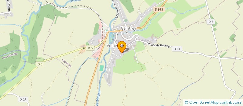 localisation de l'entreprise JPGM  VOINEMONT