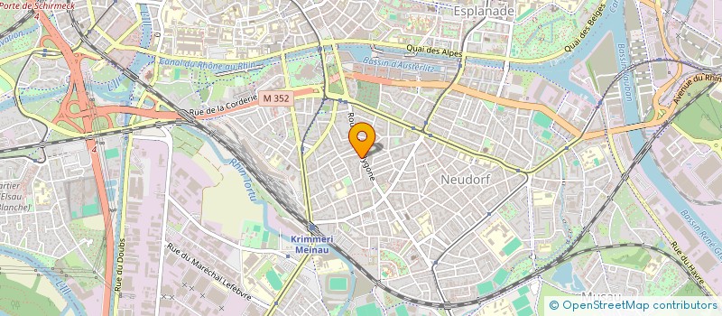 localisation de l'entreprise JPH à STRASBOURG