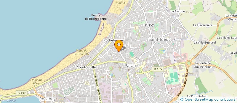 localisation de l'entreprise JPH. à SAINT-MALO