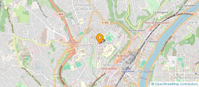 localisation de l'entreprise JPH  LYON