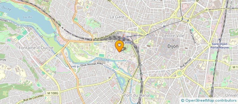 localisation de l'entreprise JPH ARCHITECTURE  DIJON