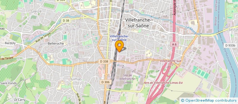 localisation de l'entreprise JPH & ASSOCIES à VILLEFRANCHE-SUR-SAONE
