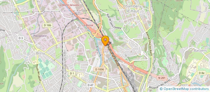 localisation de l'entreprise JPH CONSEIL  CHAMBERY