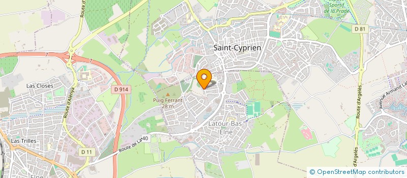 localisation de l'entreprise JPH INVESTISSEMENTS  ELNE