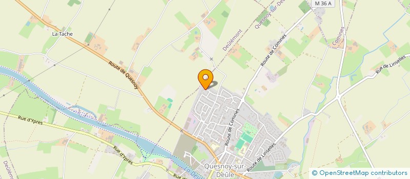 localisation de l'entreprise JPH IT CONSULTING à QUESNOY SUR DEULE