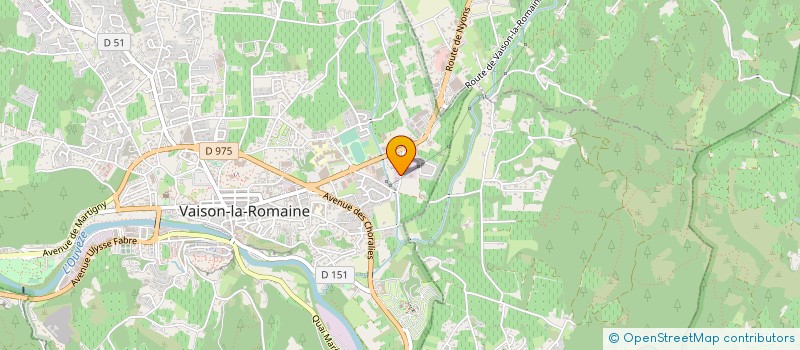 localisation de l'entreprise JPH SYSTEMES à VAISON-LA-ROMAINE
