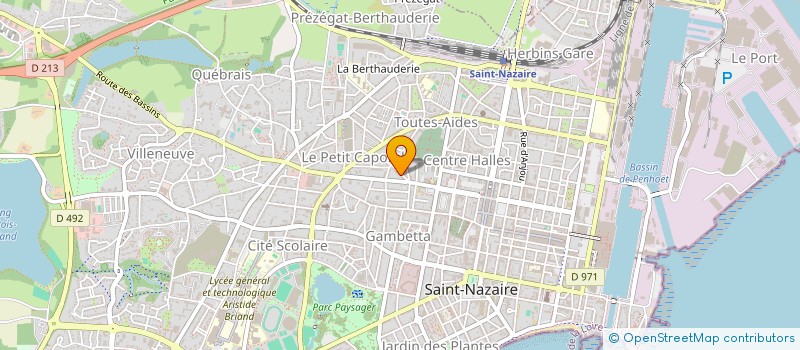 localisation de l'entreprise JPHCONSEILS  SAINT-NAZAIRE