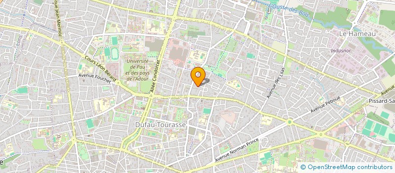 localisation de l'entreprise JPHIMMO à PAU