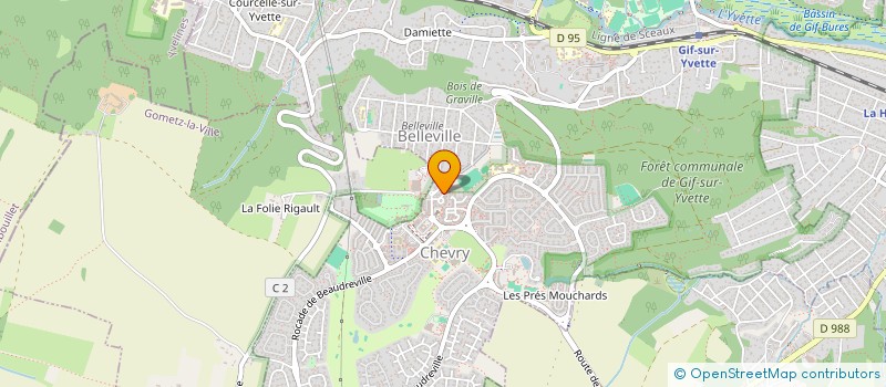 localisation de l'entreprise JPHJOVER PHOTOGRAPHIE  GIF-SUR-YVETTE