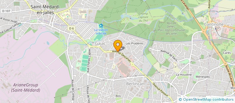 localisation de l'entreprise JPHOME CONCEPT  SAINT-MEDARD-EN-JALLES