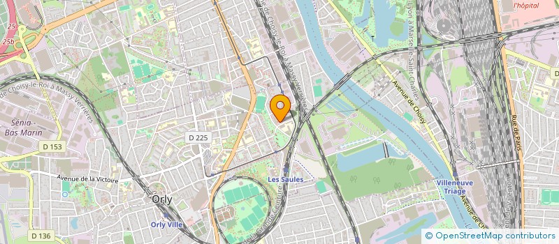 localisation de l'entreprise JPHOT  ORLY