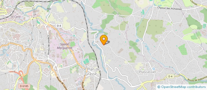 localisation de l'entreprise JPHTECH à GRASSE