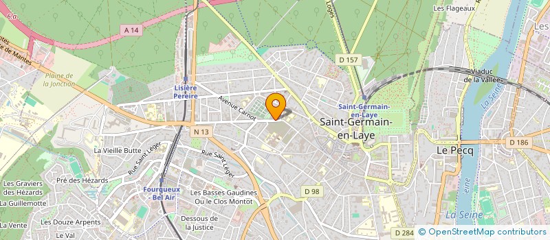 localisation de l'entreprise JPHY  SAINT-GERMAIN-EN-LAYE