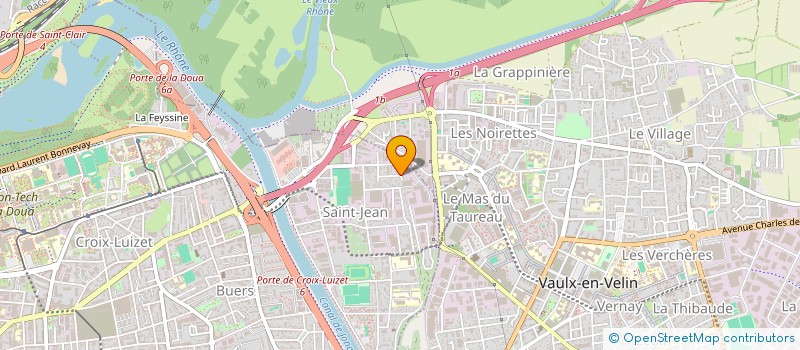 localisation de l'entreprise JPIEM GESTION  VILLEURBANNE