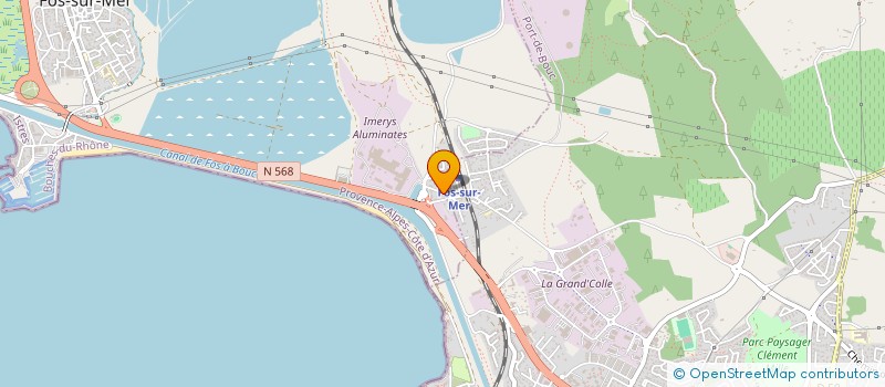 localisation de l'entreprise JPISA-NAUTIC  FOS-SUR-MER