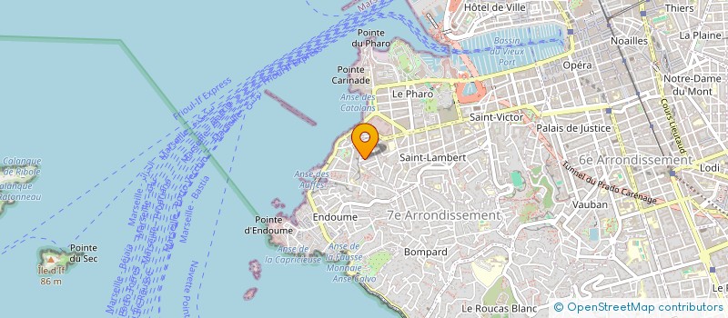 localisation de l'entreprise JPIX à MARSEILLE