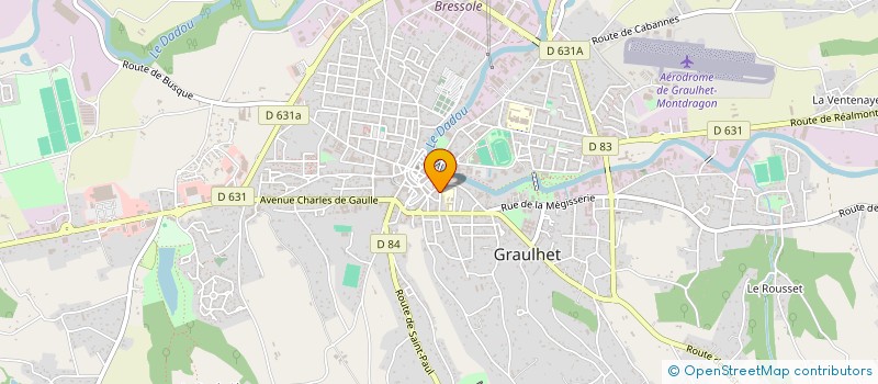 localisation de l'entreprise JPJ  GRAULHET