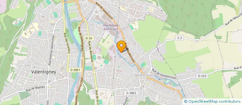 localisation de l'entreprise JPJ  SELONCOURT