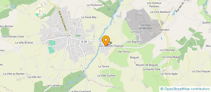 localisation de l'entreprise JPJ HOME à QUESSOY