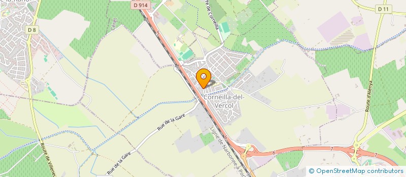 localisation de l'entreprise JPJB  CORNEILLA-DEL-VERCOL