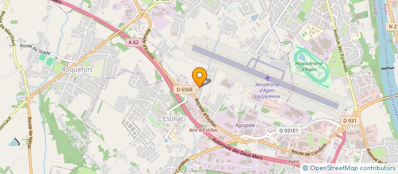 localisation de l'entreprise JPK IMO  ESTILLAC