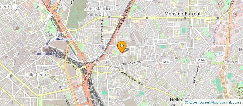 localisation de l'entreprise JPK INTEGRATION ET CONSEILS à LILLE