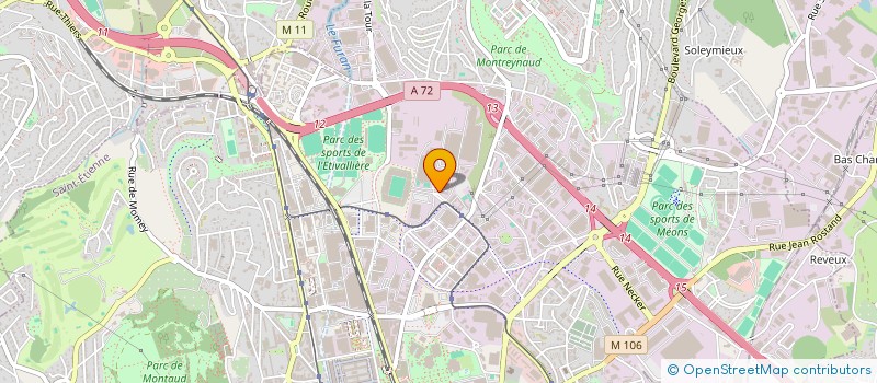 localisation de l'entreprise JPKL  SAINT-ETIENNE