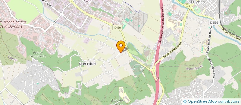 localisation de l'entreprise JPL à AIX-EN-PROVENCE