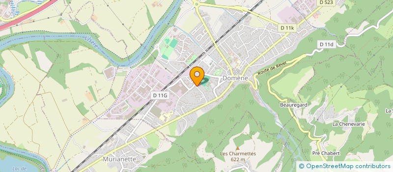 localisation de l'entreprise JPL  DOMENE