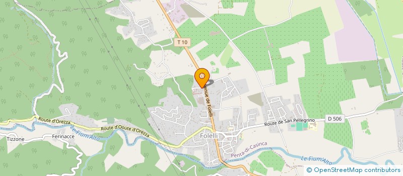 localisation de l'entreprise JPL à PENTA-DI-CASINCA