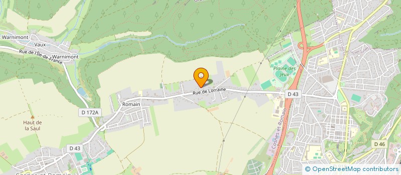 localisation de l'entreprise JPL  COSNES-ET-ROMAIN