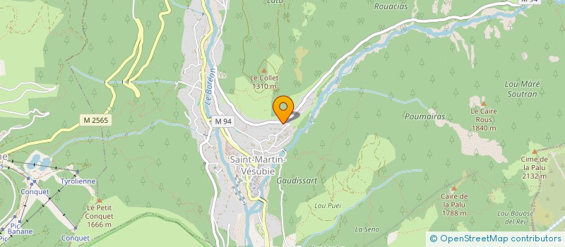 localisation de l'entreprise JPL@B  LA BOLLENE-VESUBIE