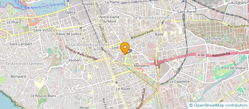 localisation de l'entreprise JPL CONCEPT à MARSEILLE