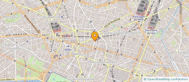 localisation de l'entreprise JPL DISTRIBUTION à PARIS
