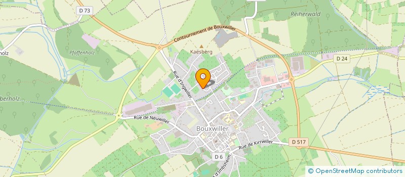 localisation de l'entreprise JPL DISTRIBUTION  BOUXWILLER