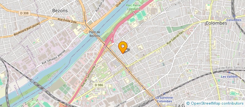 localisation de l'entreprise JPL ET ASSOCIES CHEVREUSE  COLOMBES