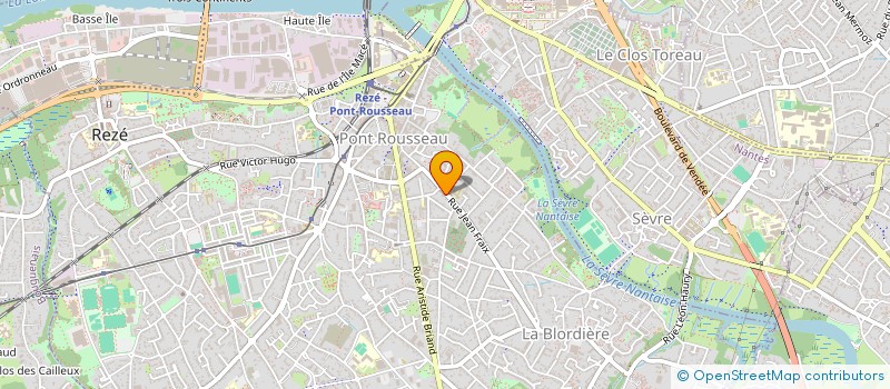 localisation de l'entreprise JPL EXPANSION  REZE